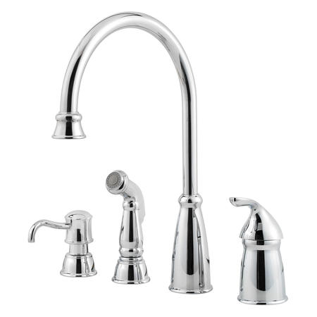 PFISTER Residential 3 or 4 Hole Kitchen Faucet GT26-4CBC